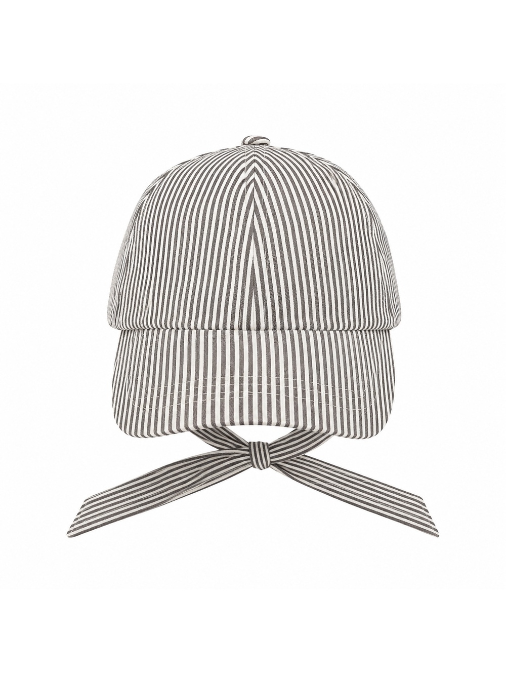 Perfect Condition David and Young Striped Bow Back Hat